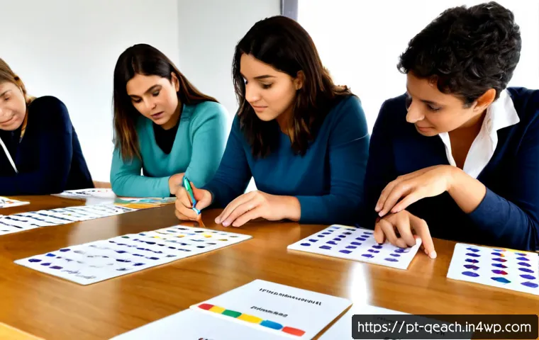 Home 17 모듈식 교육과정의 설계 원칙 - Photorealistic university curriculum design workshop in a bright contemporary classroom in Portugal,...